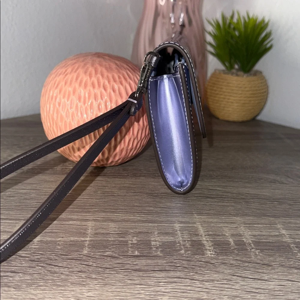 Kate Spade Metallic Lilac Wristlet NWOT - Picture 5 of 15